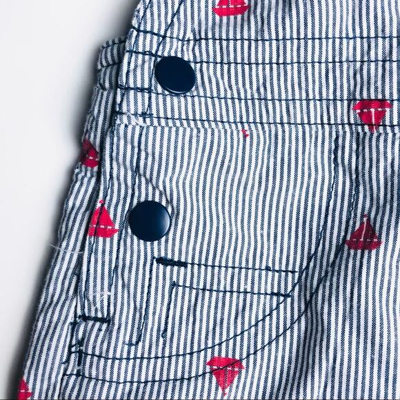 Just One You by Carter’s  Boy’s Striped Overall 9M - Picture 9 of 9
